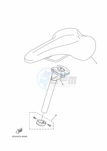 CROSSCORE RC  X2XA PC65CRL drawing SEAT & CARRIER