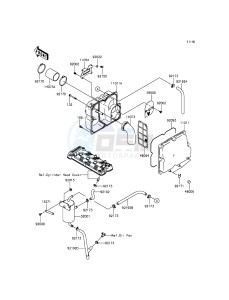 JET SKI ULTRA LX JT1500KGF EU drawing Air Cleaner