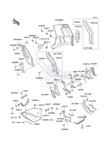 ZG 1000 A [CONCOURS] (A15-A19) [CONCOURS] drawing COWLING LOWERS