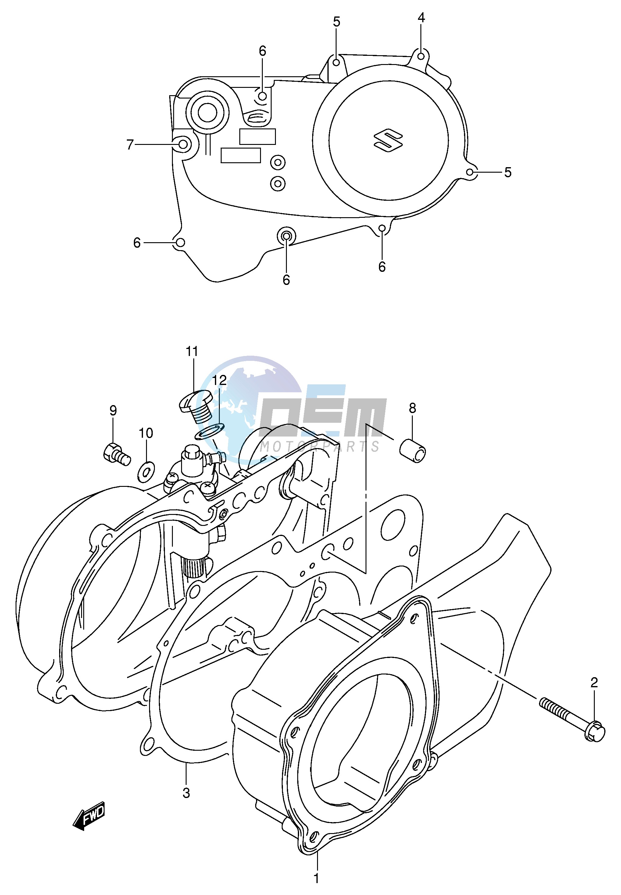 CRANKCASE COVER