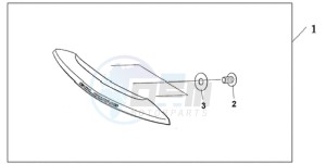 GL1800A ED drawing TRUNK HANDLE