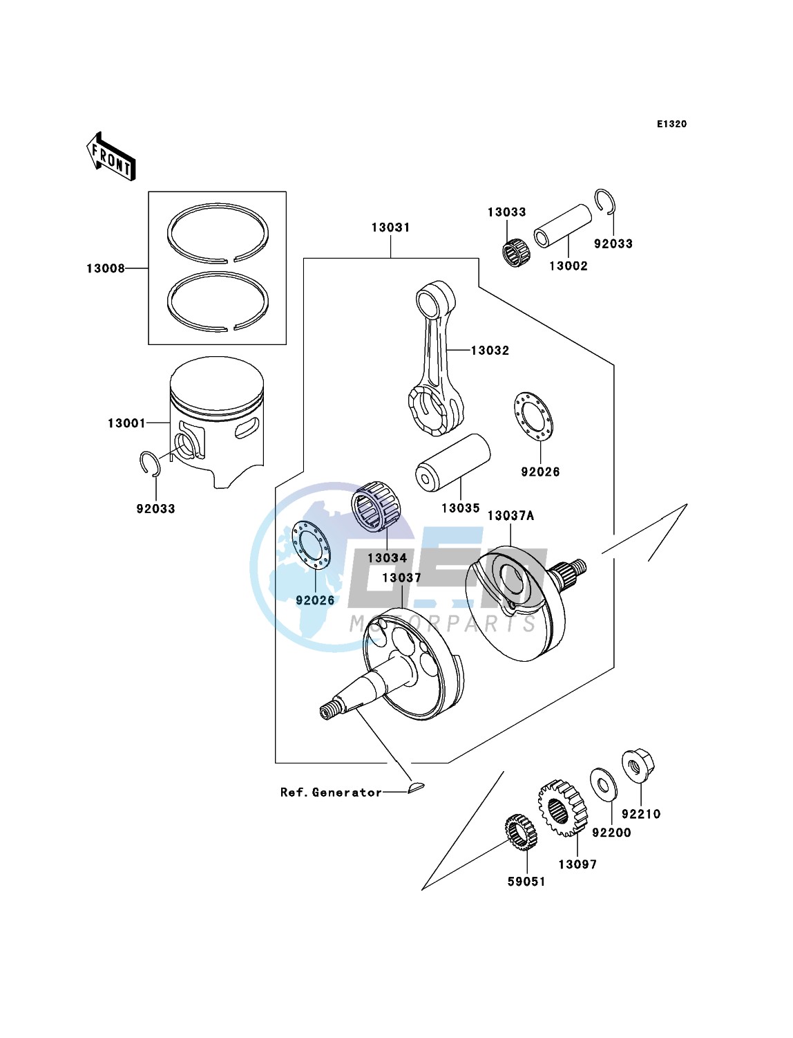 Crankshaft/Piston(s)