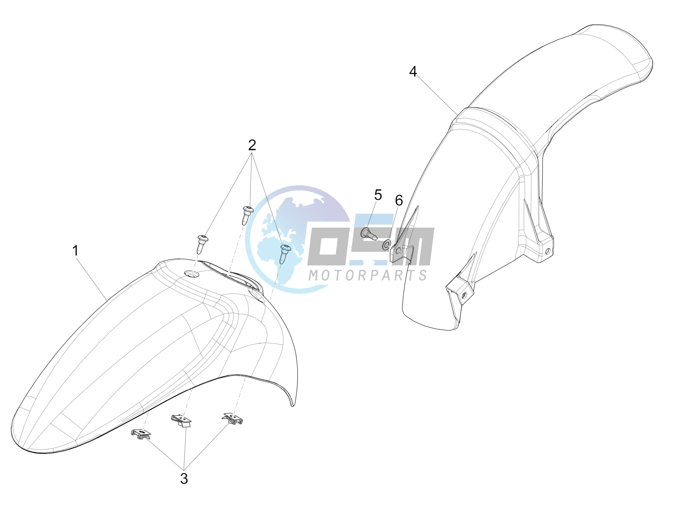 Wheel housing - Mudguard