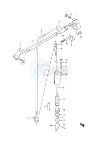 DF 9.9 drawing Clutch - w/Remote Control