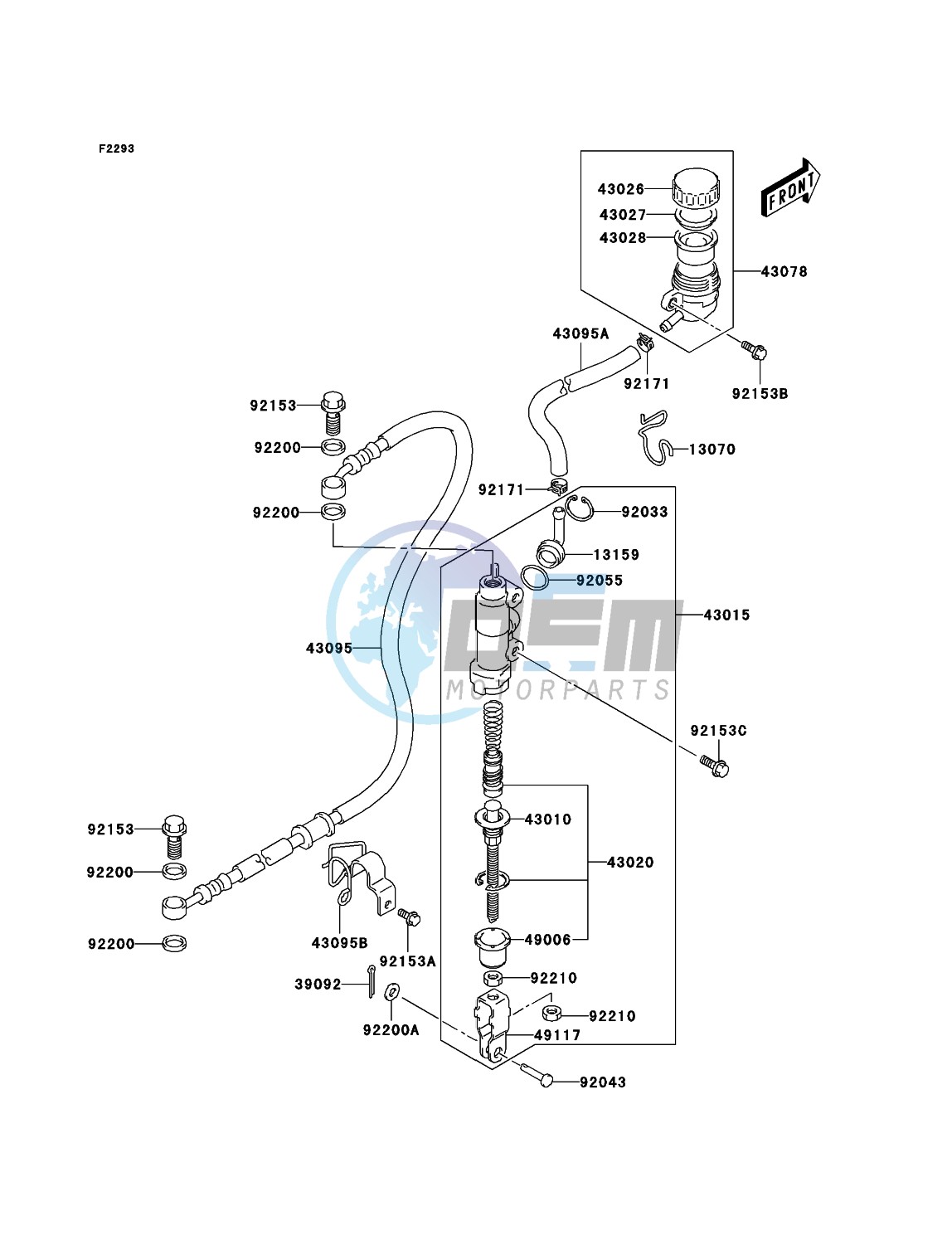 Rear Master Cylinder