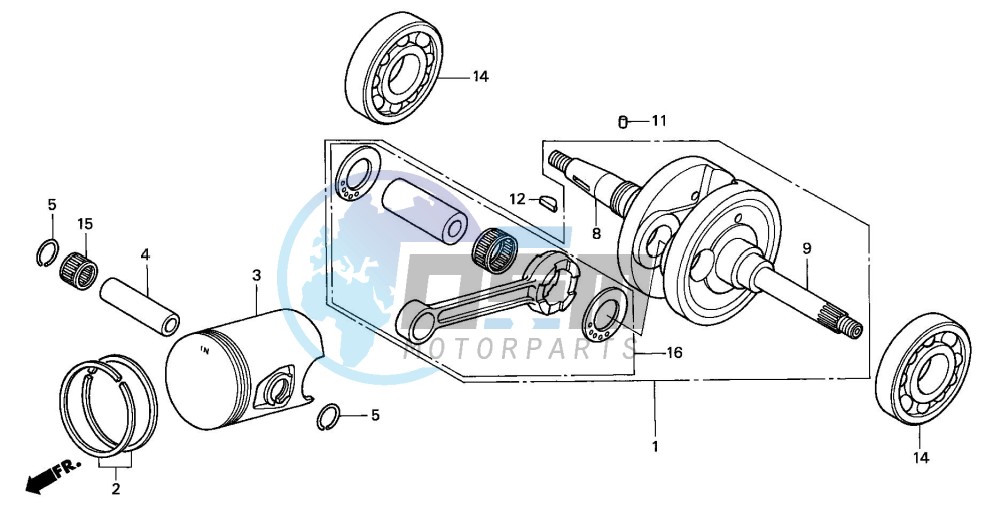 CRANKSHAFT/PISTON