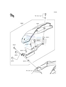 Z800 ZR800CEF UF (UK FA) XX (EU ME A(FRICA) drawing Accessory(Meter Cover)