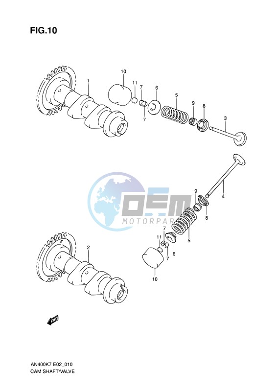 CAMSHAFT-VALVE