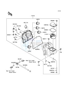 Z1000 ZR1000A6F FR GB XX (EU ME A(FRICA) drawing Air Cleaner