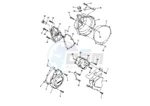 FZS FAZER 1000 drawing CRANKCASE COVER