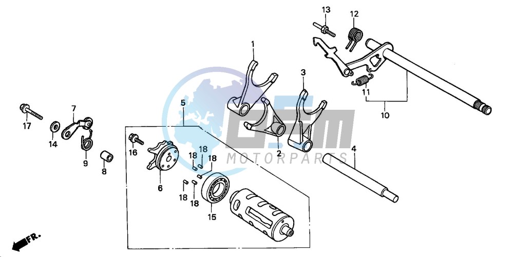 GEARSHIFT DRUM