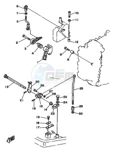 25Q drawing THROTTLE-CONTROL