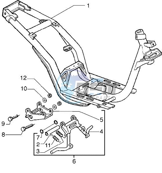 Chassis - Central stand