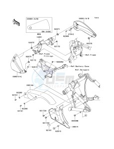 VN 2000 E [VULCAN 2000 CLASSIC] (6F-7F) E6F drawing SIDE COVERS_CHAIN COVER