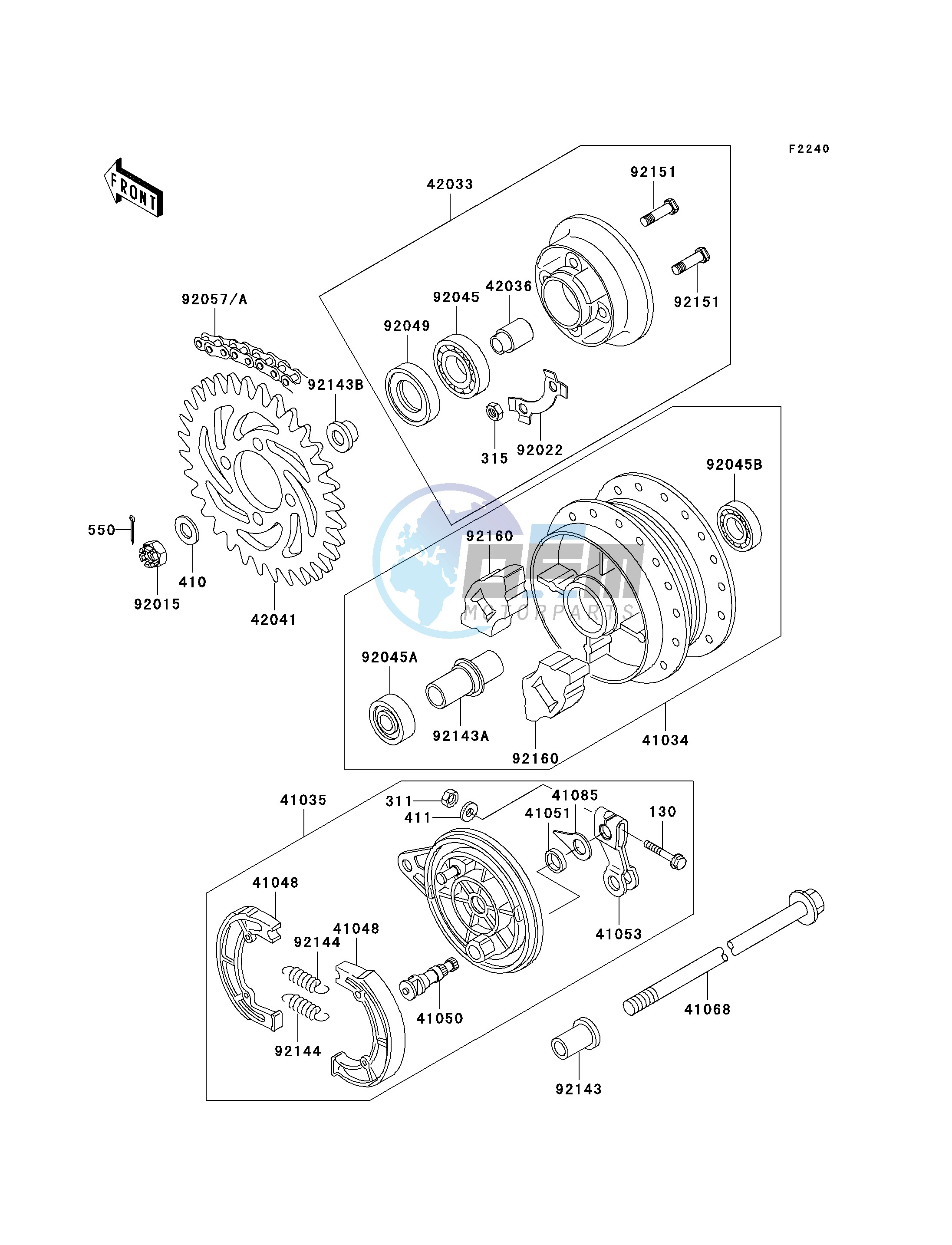 REAR HUB