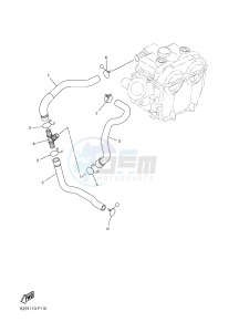 WR250F (2GBC 2GBD 2GBE) drawing AIR INDUCTION SYSTEM