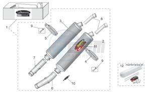 RSV 1000 Tuono drawing Acc. - Performance parts I