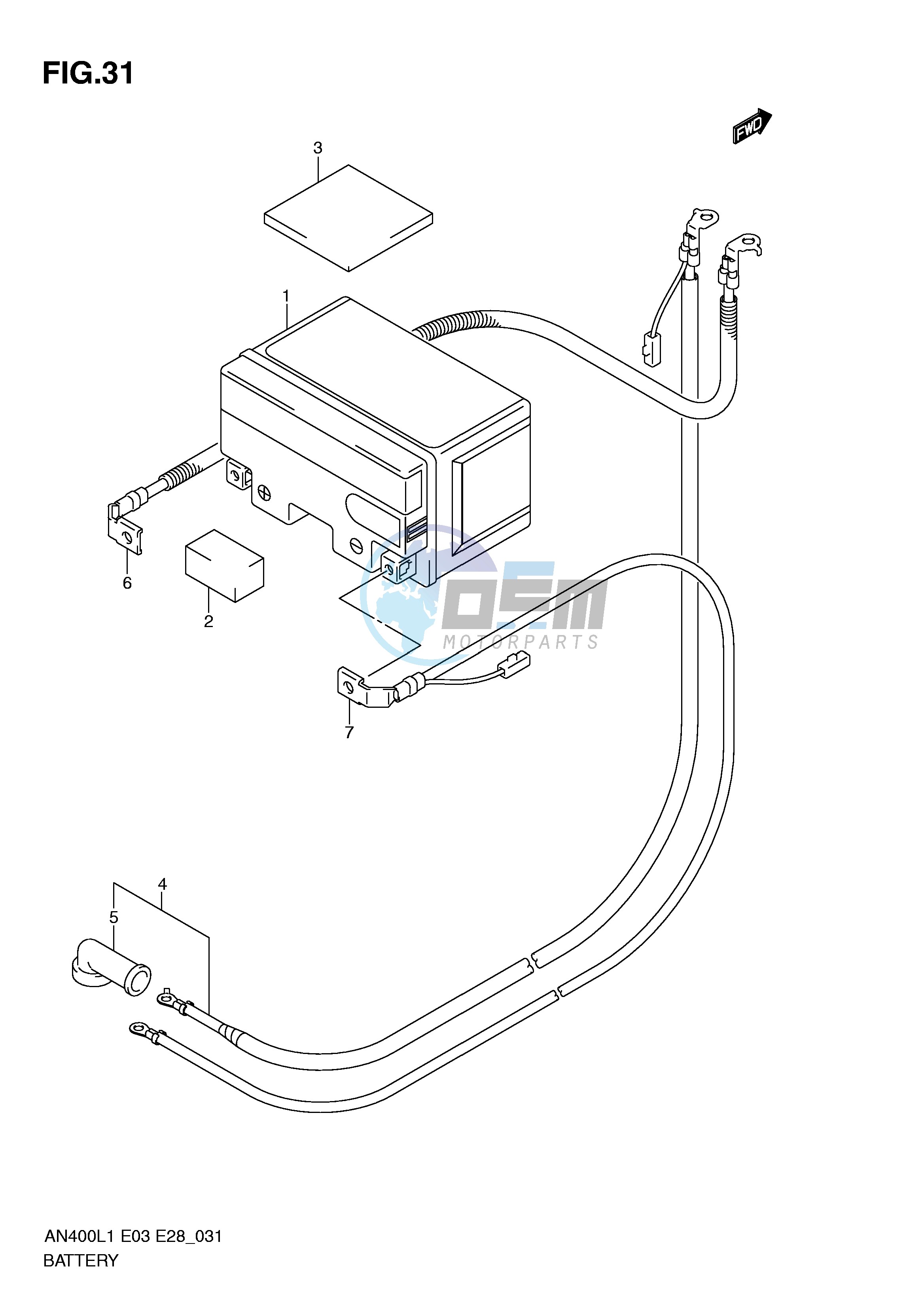 BATTERY (AN400L1 E33)