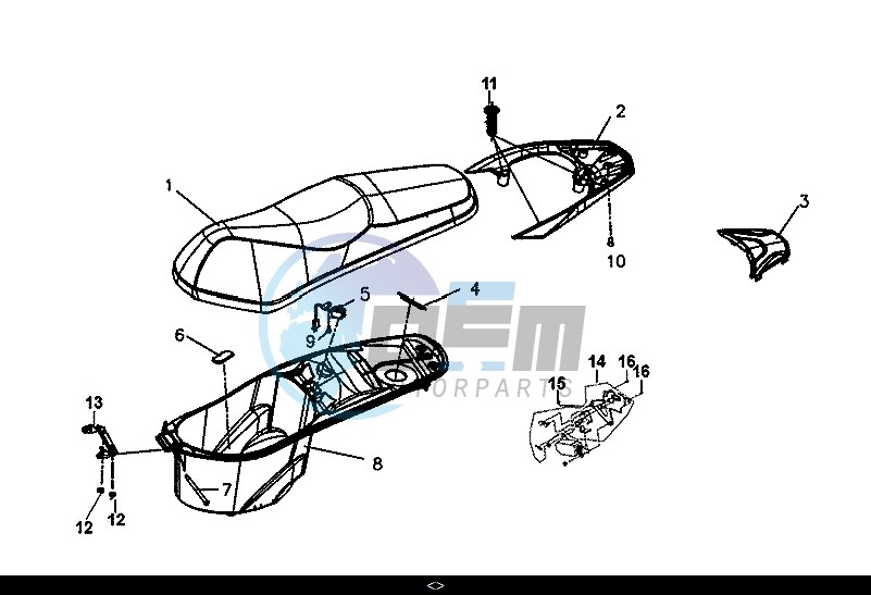 SEAT - REAR GRIP