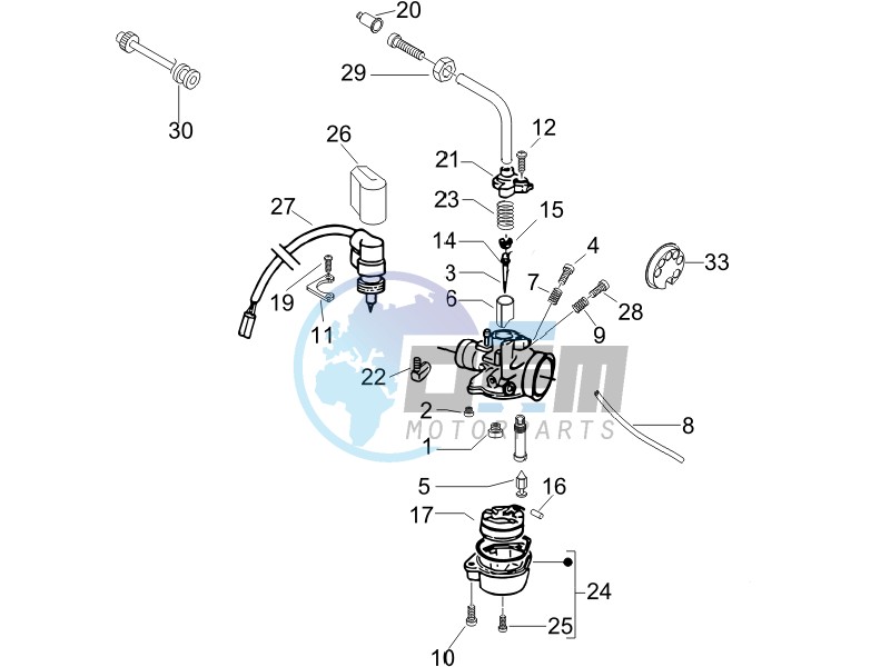 Carburetor components