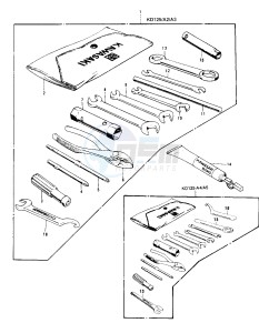 KD 125 A (A-A2) drawing OWNER TOOLS