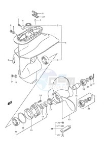 DF 9.9A drawing Gear Case