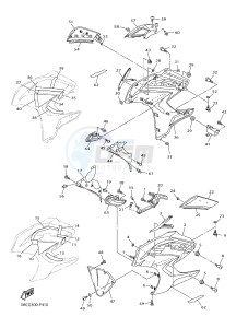 FJR1300AE FJR1300-AE (B961) drawing COWLING 2