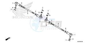 TRX420FA5F TRX420F Europe Direct - (ED) drawing TIE ROD