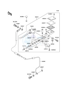 ZZR1200 ZX1200-C4H XX (EU ME A(FRICA) drawing Clutch Master Cylinder