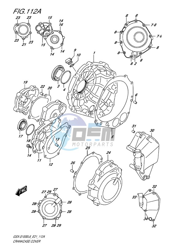 CRANKCASE COVER