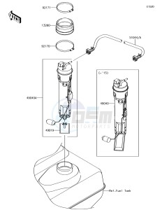 JET SKI ULTRA 310LX JT1500MHF EU drawing Fuel Pump