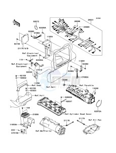 JET SKI ULTRA 300LX JT1500JCF EU drawing Fuel Injection