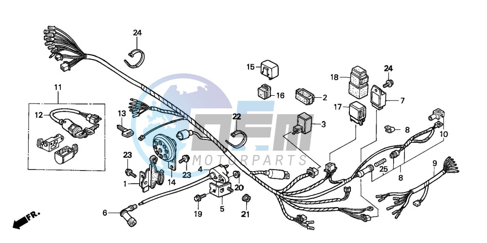 WIRE HARNESS (C90MP/MT)