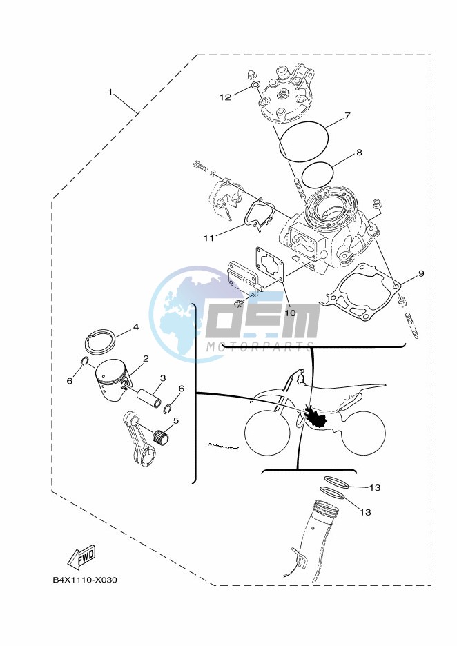 PISTON REBUILT KIT