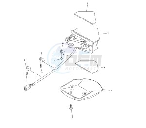 WR F 450 drawing TAILLIGHT