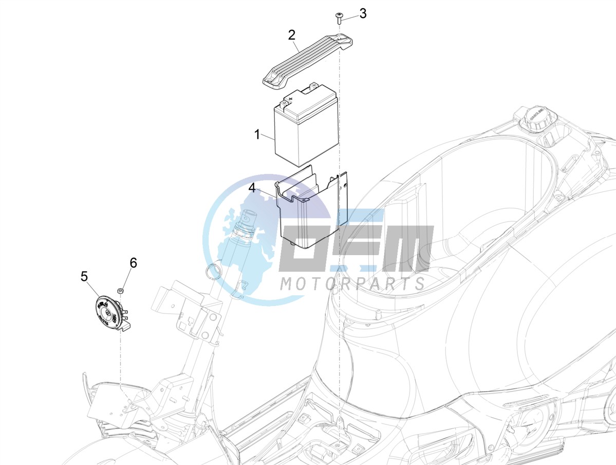 Remote control switches - Battery - Horn