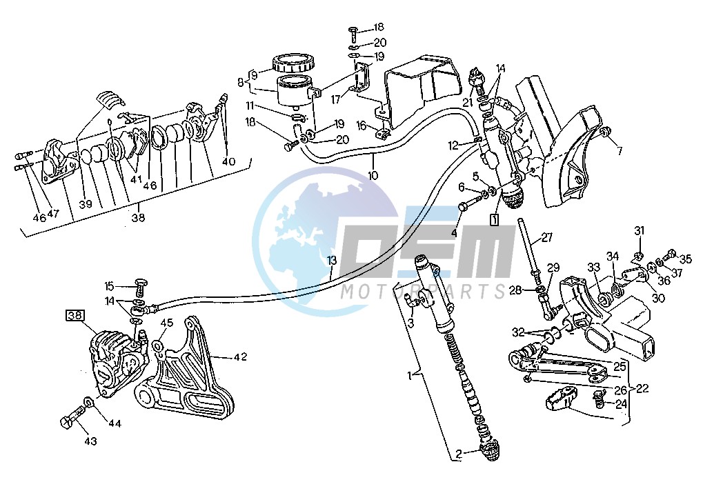 REAR BRAKE SYSTEM