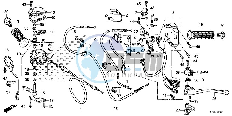 HANDLE LEVER/SWITCH/CABLE