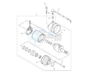 XJ6-NA ABS 600 drawing STARTING MOTOR