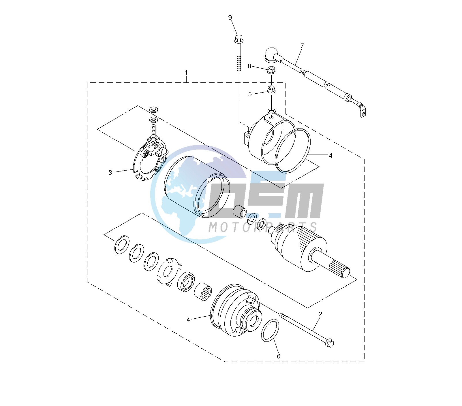 STARTING MOTOR