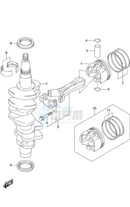 DF 30A drawing Crankshaft