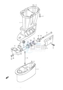 DF 60A drawing Drive Shaft Housing