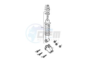 BOULEVARD 125-150 cc drawing REAR SHOCK ABSORBER