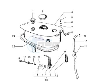 PX 200 E drawing Fuel Tank