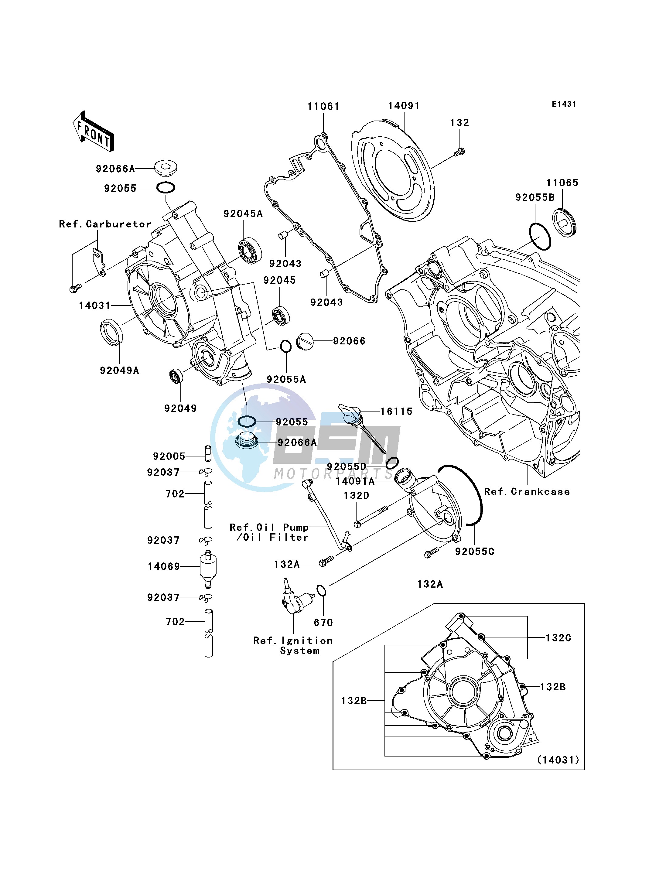 ENGINE COVER-- S- -