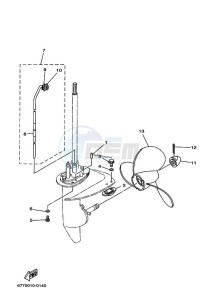 E8DMHL drawing PROPELLER-HOUSING-AND-TRANSMISSION-2