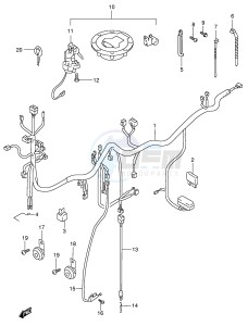 GSX750 (E4) drawing WIRING HARNESS