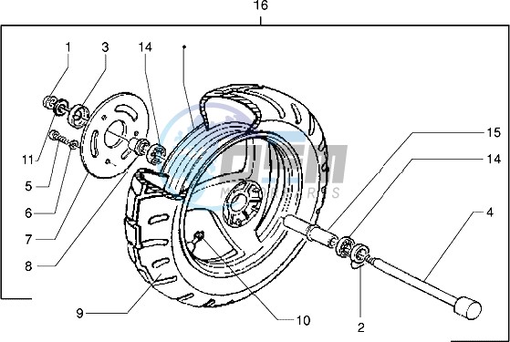 Front wheel