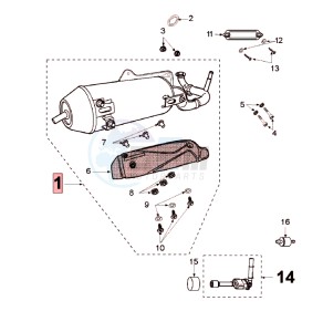 FIGHT 3 A drawing EXHAUST