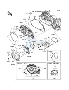 VN1700_VOYAGER_CUSTOM_ABS VN1700KEF GB XX (EU ME A(FRICA) drawing Left Engine Cover(s)